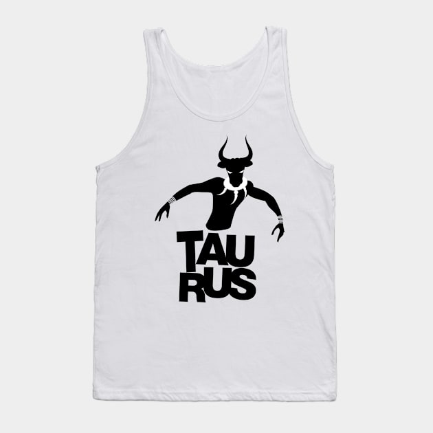 Tribal zodiac. Taurus. Tank Top by LaInspiratriz